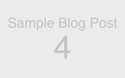 Web Blocks: Sample Blog Post 4